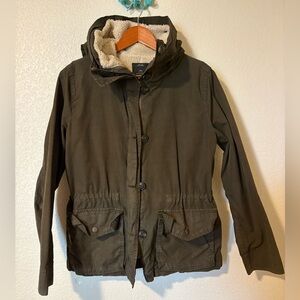 Gap Winter Warmth Sherpa-Lined Utility Jacket